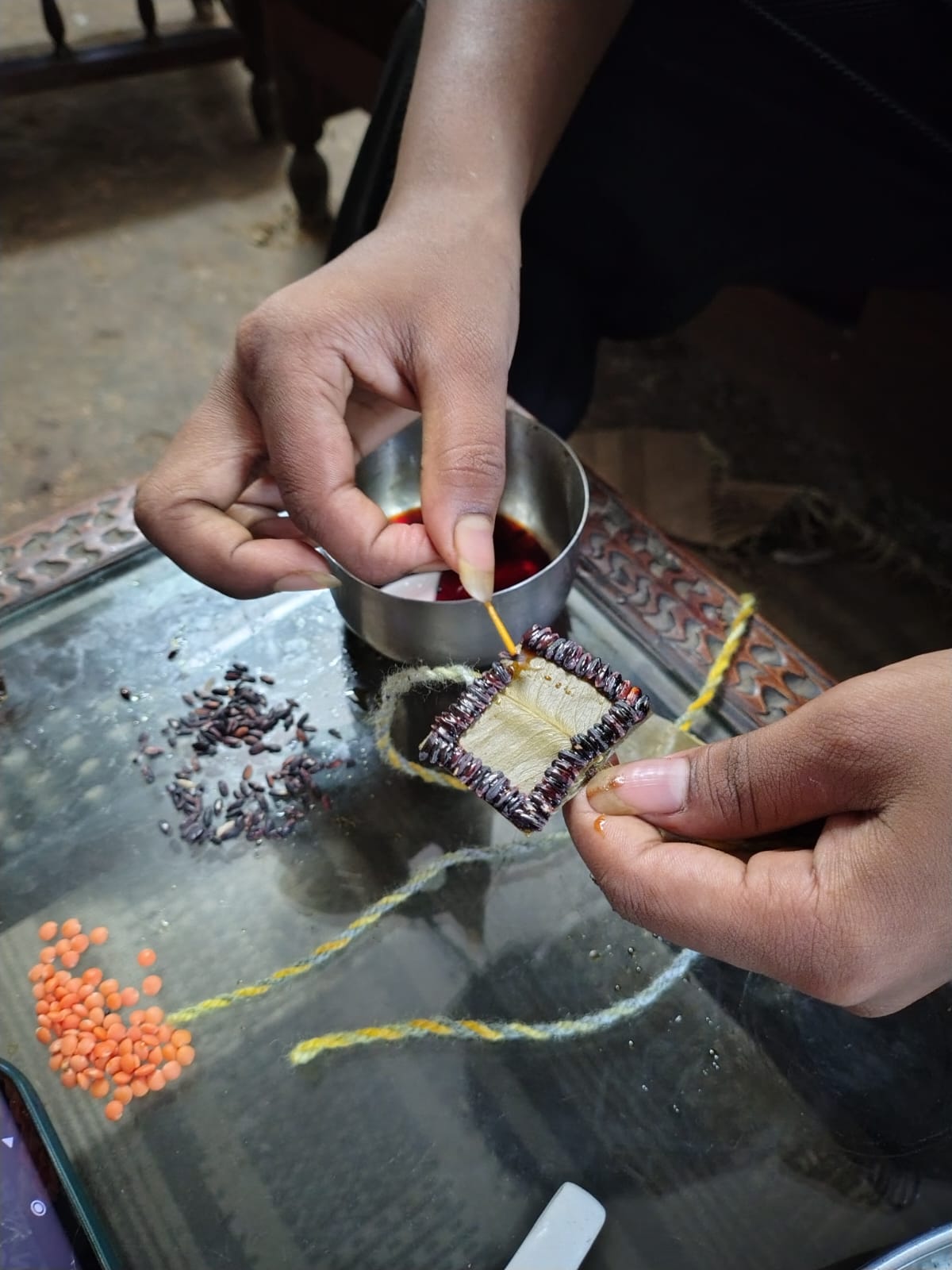 Organic Rakhi + ½ kg Black Rice